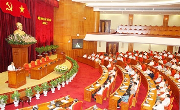Bế mạc Hội nghị lần thứ tám Ban Chấp hành Trung ương Đảng khóa X