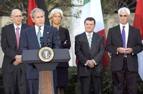 G-7 hợp tác đối phó với khủng hoảng tài chính toàn cầu
