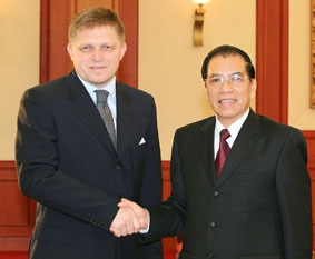 Lãnh đạo Đảng, Nhà nước tiếp, hội đàm, hội kiến Thủ tướng Cộng hòa Slovakia