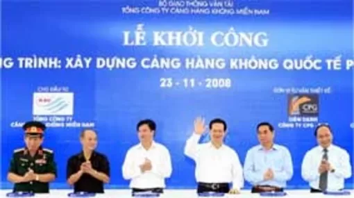 Thủ tướng Nguyễn Tấn Dũng phát lệnh khởi công xây dựng Cảng hàng không quốc tế Phú Quốc