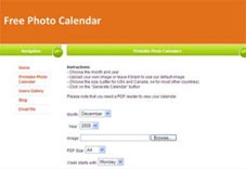 Free Photo Calendar  làm lịch trực tuyến
