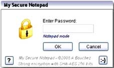 My Secure Notepad - Tạo cho mình cuốn sổ tay có khả năng bảo mật