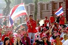 Biểu tình lại tái diễn ở Bangkok