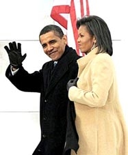 Ông Obama trở thành chủ nhân Nhà Trắng