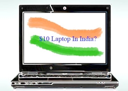 Ấn Độ trình làng laptop 10 USD