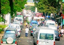 Tiếp tục xảy ra tình trạng kẹt xe nhiều giờ phía bờ Cần Thơ