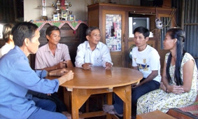 Ấp chưa giàu mà vui