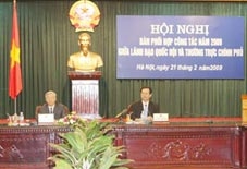 Lãnh đạo Quốc hội và Thường trực Chính phủ tăng cường phối hợp công tác