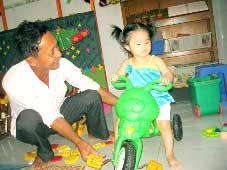 Phòng trị rôm sảy mùa nóng