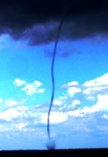 Xuất hiện “vòi rồng” trên vùng biển Rạch Giá