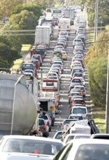 Kẹt xe có thể dẫn tới nhồi máu cơ tim