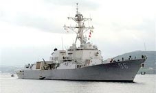 Mỹ điều tàu khu trục USS Bainbridge tới vùng biển Somalie