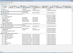 Autoruns - Quản lý tất cả các 
chương trình đang chạy trong hệ thống