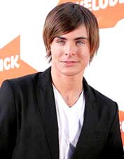 Zac Efron - <br>
<i>Diễn viên thần tượng của tuổi teen</i>