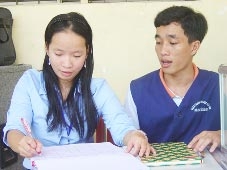 Nữ thủ lĩnh áo xanh
