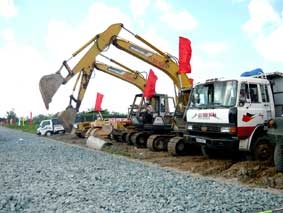 Xây dựng tổng kho phân phối hàng hóa VDA - Hậu Giang