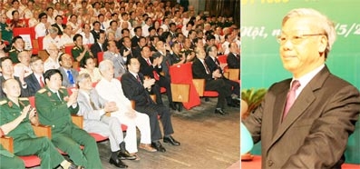 Mít tinh trọng thể kỷ niệm 119 năm ngày sinh của Chủ tịch Hồ Chí Minh và 50 năm ngày mở đường Hồ Chí Minh