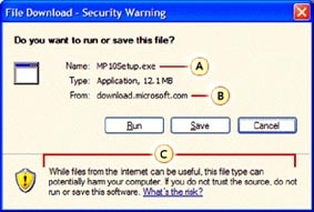 Tải và chạy tập tin từ Internet an toàn hơn