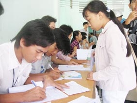 Các điểm thi đã đảm bảo yêu cầu cơ sở 
vật chất