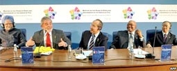 "G-8+5" tìm kiếm lập trường chung về chống biến đổi khí hậu