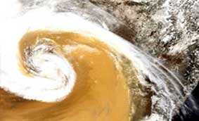 Bụi vòng quanh thế giới trong 13 ngày