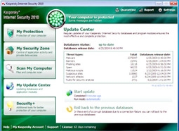 Các tính năng mới của Kaspersky 2010