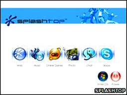 Tìm kiếm web tức thời ngay khi khởi động máy tính