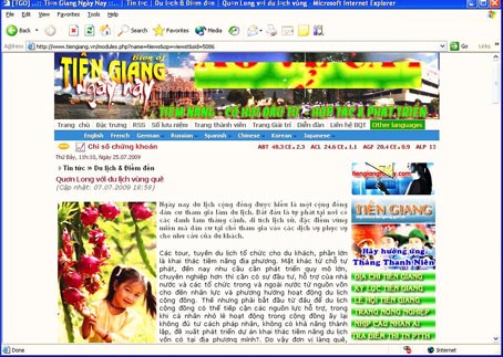 Người kết nối... quê hương