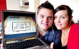 Cưới nhau lúc 12:34:56, 7-8-09