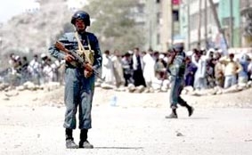 Afghanistan bầu cử trong bạo lực