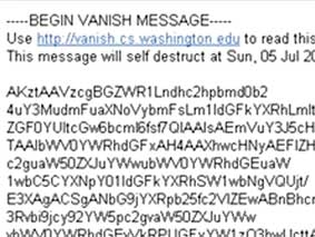 Công nghệ tự hủy dữ liệu