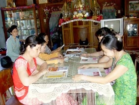 Đưa sách báo đến với phụ nữ nông thôn