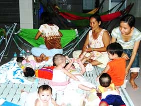 67 trẻ mồ côi, khuyết tật ở chùa Bửu Trì 
đang cần sự giúp đỡ của các nhà hảo tâm