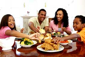 Lợi ích từ bữa cơm gia đình