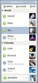Hỗ trợ và quản lý nhiều tài khoản nhắn tin với Pidgin 2.6.2
