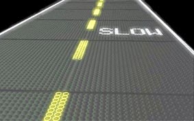 Mặt đường bằng pin năng lượng Mặt trời