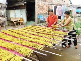 Nếp sống đẹp ở một làng nghề