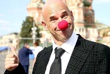 Chú hề đầu tiên trên không gian