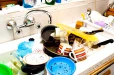 Chén dĩa có thể tự làm sạch bằng nước