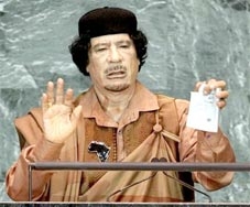 Khi ông Gadhafi “quậy” ở Liên Hiệp Quốc