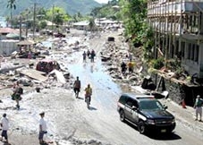 Sóng thần tàn phá Samoa, hơn 100 người thiệt mạng