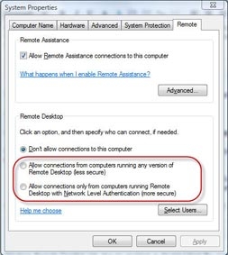 3 cách kích hoạt chức năng điều khiển máy tính từ xa trong Windows Vista và Windows 7