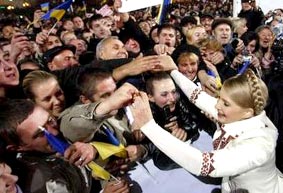 “Nữ hoàng tóc bím” muốn
trở thành Tổng thống Ukraina