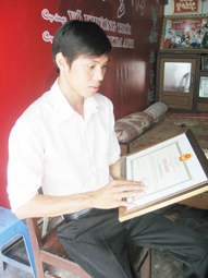 Khát vọng của chàng trai tật nguyền