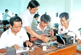 Đảm bảo việc làm, thu nhập, hướng đến nâng cao tay nghề