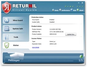 Đóng băng hệ thống phòng chống virus