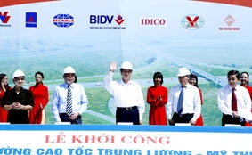 Xây dựng tuyến đường Trung Lương - Mỹ Thuận trở thành tuyến đường cao tốc kiểu mẫu