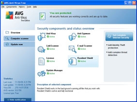 An tâm vào Net với Avg Anti-Virus 
Free Edition 9.0
