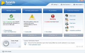 TuneUp Utilities 2010 - Tối ưu và tăng tốc 
toàn bộ hệ thống