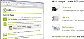 LHQ ra mắt trang mạng xã hội 
hỗ trợ phòng chống AIDS